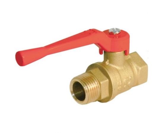 Шаровой кран БАЗ 11Б27п1 Ду20 А31 вр/нр рычаг PN40 БАЗ.А31.0.20.40 