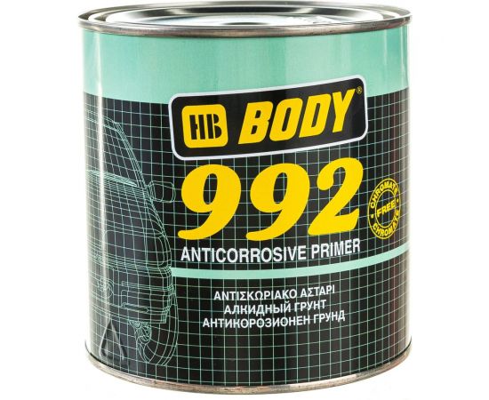 Грунт HB BODY 992 1К чер. 1кг 9920200001 