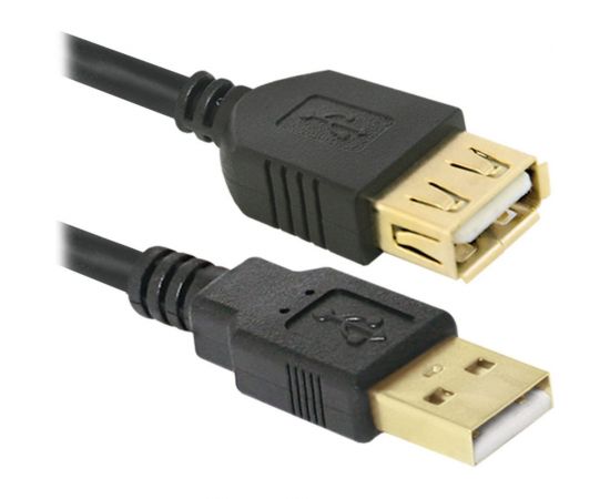 USB кабель Defender USB02-06PRO USB2.0 AM-AF, 1.8м 87429 