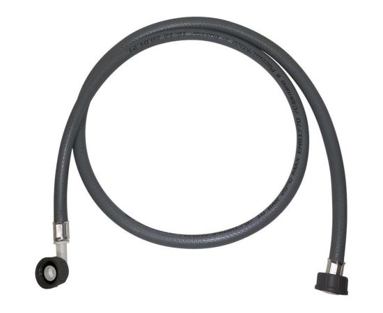 Шланг заливной для стиральной машины Aquant армированный нейлоновой нитью, 2м, 3/4"" ZS200-80-MR 