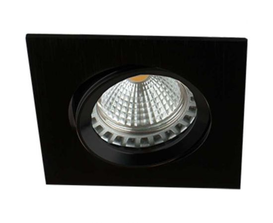 Светильник Светкомплект Aт 20 bk из алюминия круглый плоско поворотный AT20BK 