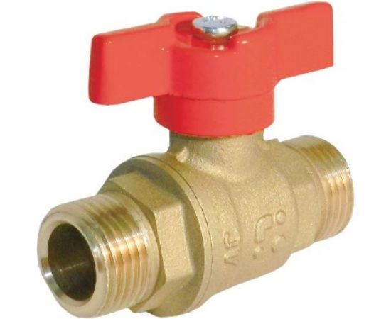 Шаровой кран БАЗ 11Б27п1 Ду20 А32/1 нр/нр бабочка PN40 БАЗ.А32.1.20.40 – изображение 3