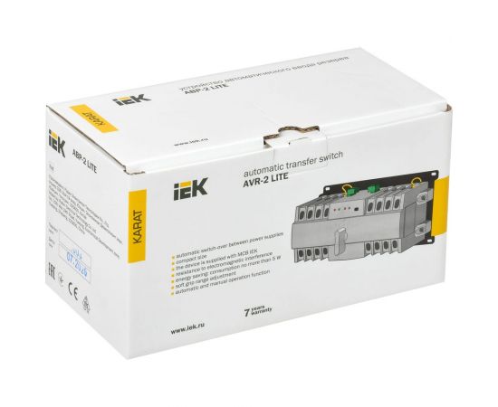 Модульное устройство АВР IEK АВР-2 LITE 63А KARAT MAT20-063 – изображение 2