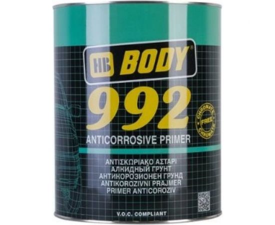 Грунт HB BODY 992 1К чер. 1кг 9920200001 – изображение 2