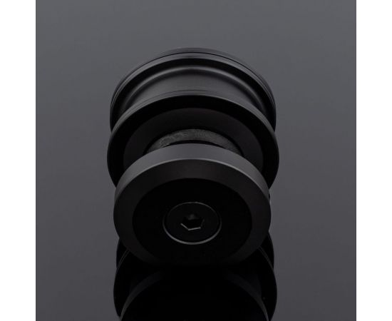 Ролик с креплением к стеклу SERVICE PLUS черный матовый, sus304 R02-401BLK/SUS304 – изображение 3