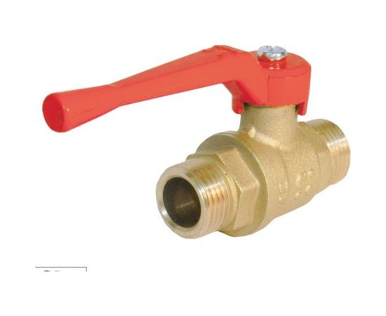 Шаровой кран БАЗ 11Б27п1 Ду20 А32 нр/нр рычаг PN40 БАЗ.А32.0.20.40 – изображение 2