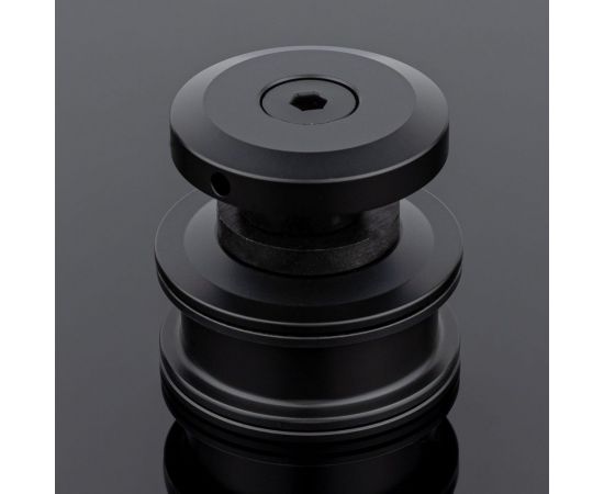 Ролик с креплением к стеклу SERVICE PLUS черный матовый, sus304 R02-401BLK/SUS304 – изображение 2