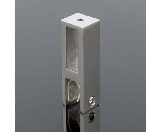 Держатель стекла SERVICE PLUS сквозной, 30x10, хром, sus304 S02-501CR/sus304 – изображение 3