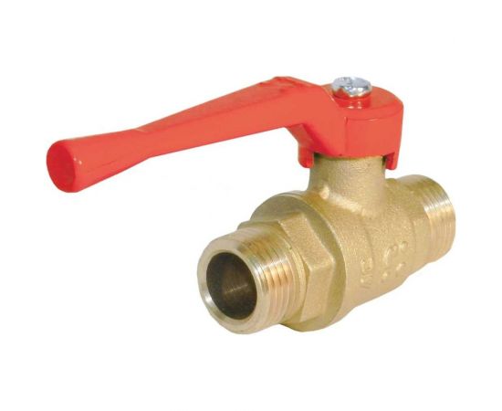 Шаровой кран БАЗ 11Б27п1 Ду15 А32 нр/нр рычаг PN40 БАЗ.А32.0.15.40 – изображение 2