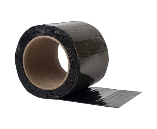 Кровельная битумная лента ШАБАШКА 10 см x 3 м, антрацит 255641 – изображение 6