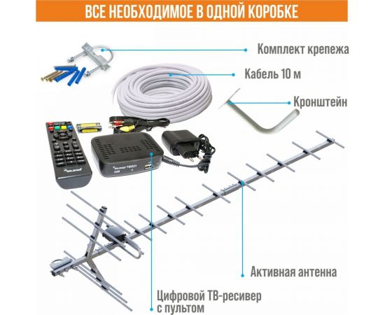 Наружный комплект цифрового телевидения РЭМО bas-1152 100012 – изображение 3
