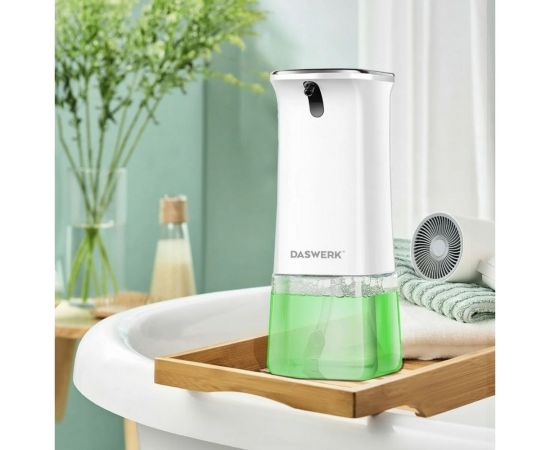 Сенсорный бесконтактный дозатор для жидкого мыла-пены DASWERK 350 мл 607844 – изображение 7