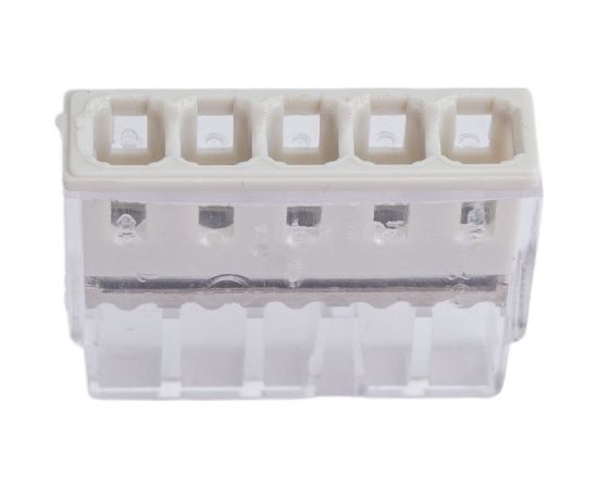 Компактная клемма СМК ЭРА NO-224-31 серия 205, 5 отверстий, 0,5-2,5 мм Б0043949 – изображение 4