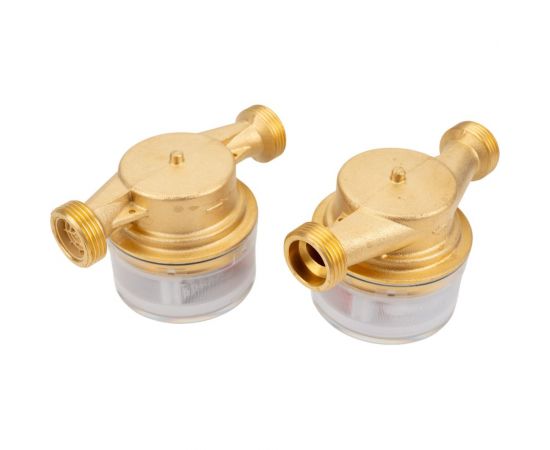 Комплект счетчиков для ХВС и ГВС GIBAX G-Water D15, полнопроходной, 1/2, 2 шт. WFWK2 – изображение 2