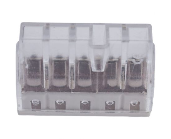 Компактная клемма СМК ЭРА NO-224-31 серия 205, 5 отверстий, 0,5-2,5 мм Б0043949 – изображение 3