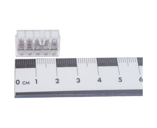 Компактная клемма СМК ЭРА NO-224-31 серия 205, 5 отверстий, 0,5-2,5 мм Б0043949 – изображение 6