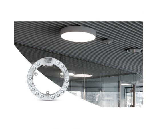 Светодиодный модуль со встроенным драйвером Apeyron 230В, 15Вт, smd2835, 1350Лм, 4000К, o140x16мм 02-56 – изображение 3