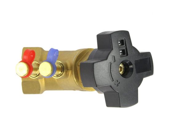 Балансировочный латунный клапан DN.ru КБЛР-032-16 Ду32 Ру16, L=95 мм, муфтовый D080-00507 – изображение 4