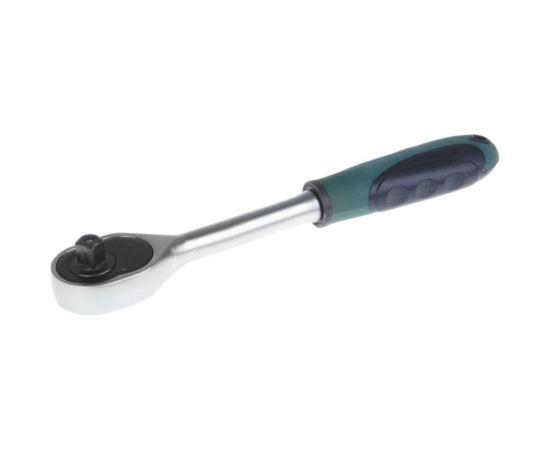 Вороток с трещоткой ТУНДРА квадрат 3/8"", 48 зубов, CrV 1799948 