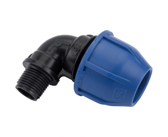 ПНД Отвод Rvc наружная резьба 25x1/2 UNIO/ 12574 