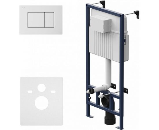 Инсталляция для подвесного унитаза AM.PM ProC S с клавишей, пластик I012707.0201 