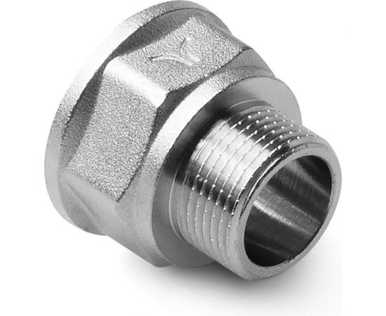 Латунный переход PRO AQUA Н/В резьбовой 1/2 x 1 08-M15-F25x 