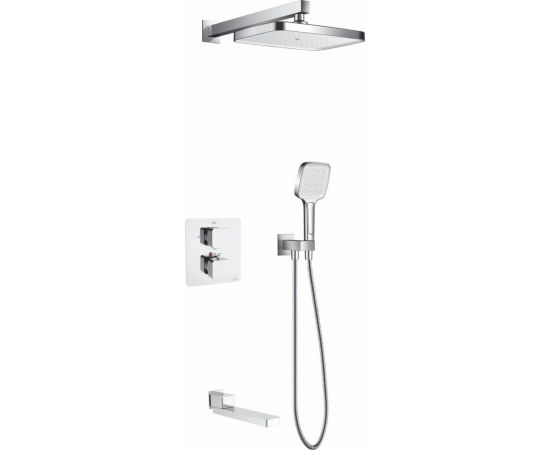 Встроенная душевая система Rose 3 в 1 с термостатом R1595F 