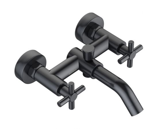 Смеситель для ванны и душа RedBlu by Damixa Neo Classic Graphite 271000000 – изображение 3