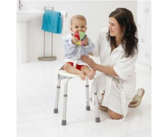 Табурет с регулируемой высотой RIDDER белый А00603101 – изображение 2