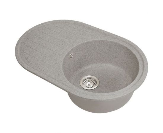 Кухонная мойка GreenStone GRS-18 цвет: темно-серый GRS-18-309 – изображение 4