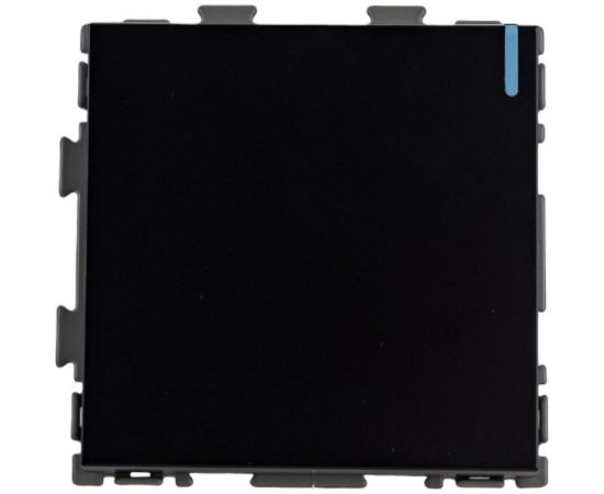 Одноклавишный выключатель CGSS черный Практика PL-W101-BCM – изображение 2