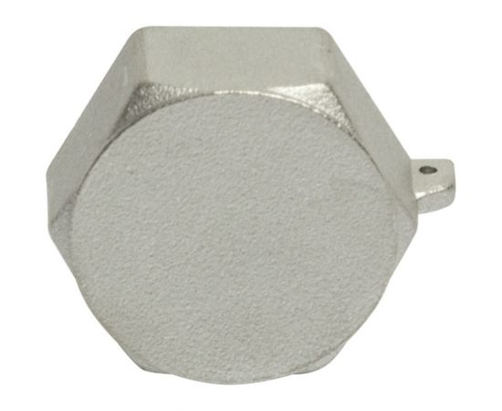 Заглушка VRT 1/2"", внутренняя, с контрольным отверстием, никель 1910-000015 503080 – изображение 8