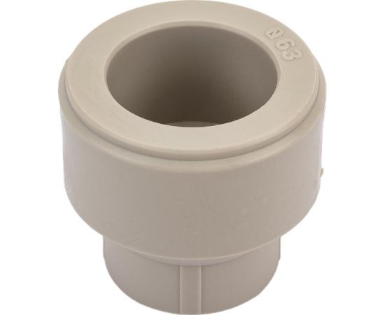 Муфта переходная VALFEX PP-R серая, 63х32 мм, вн/нр пайка 10006332Г 127-0400 – изображение 2