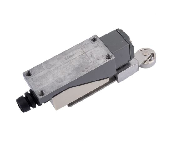 Путевой выключатель Электротехник ВП 25-2143М-65 У2, рычаг со стальным роликом, регулируемый по длине, 1з и 1р, безинерционный, 21x56 мм, 3А, IP65 ET007248 – изображение 4