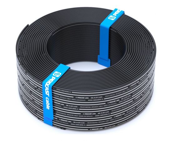 Акустический кабель PROCAST cable SBL 18.OFC.0,824.3, 18AWG 2x0,824mm2, черный, 3 м НФ-00001764 – изображение 4