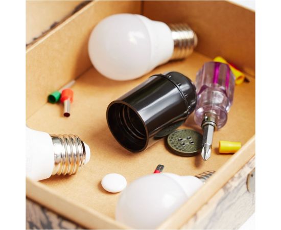 Патрон REXANT карболитовый подвесной Е27 черный 11-8815 – изображение 2