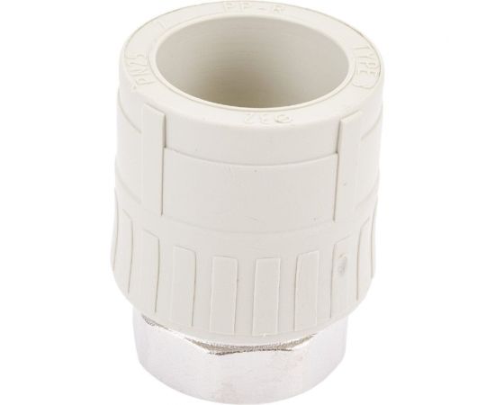 Муфта RTP с накидной гайкой на металлическом штуцере, внутренняя резьба, D32х1 мм, серая 15827 – изображение 3