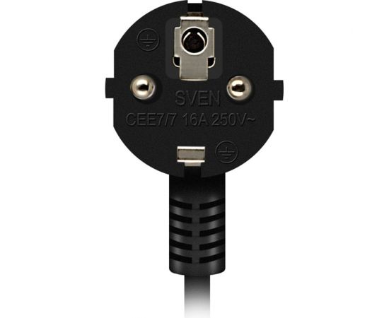 Фильтр SVEN SF-05LU 3.0 м (5 евро розеток, 2*USB(2.4А)) черный, цветная коробка SV-018849 – изображение 3