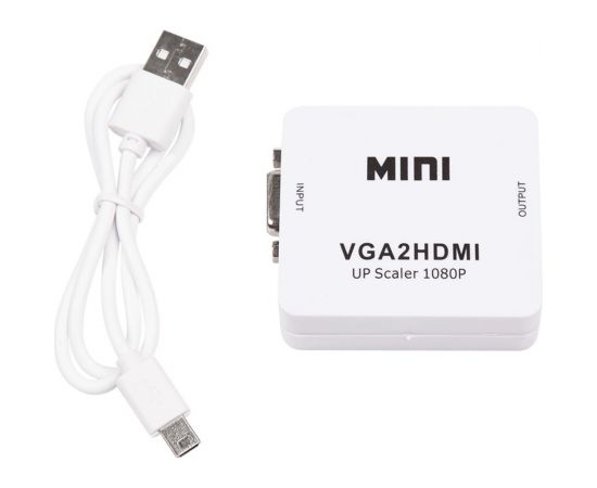 Конвертер REXANT VGA с аудио 3,5 мм на HDMI Full HD 1080р 17-6930 – изображение 2