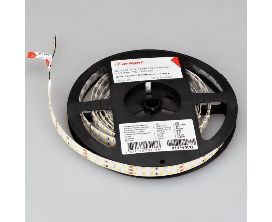 Светодиодная лента Arlight RT-A240-15mm 24V White-MIX 0119602 – изображение 10