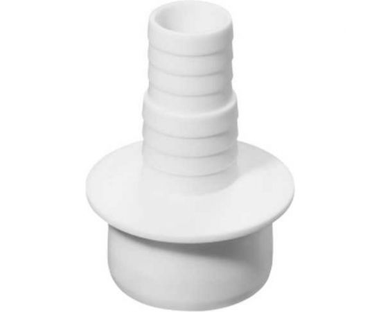 Переходник для подключения сливного шланга стиральной или посудомоечной машины СУПРИМПЛАСТ 20x23x40, белый 4P_202340_02 