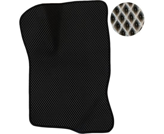 Водительский коврик ЕВА VW POINTER 2003-2006 черный 2042159252778 