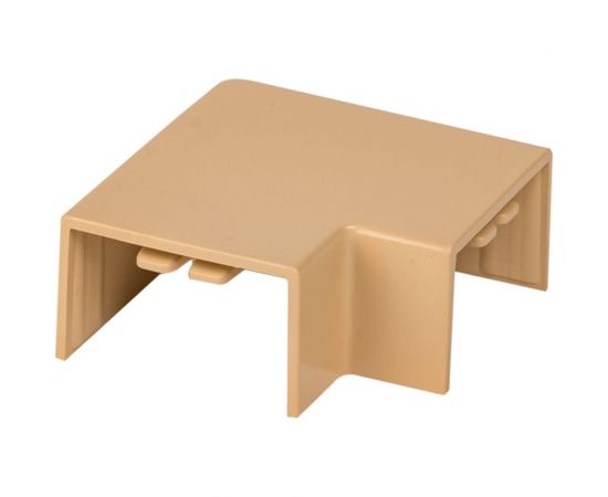 Поворот EKF Plast PROxima 90 градусов, 25х16, 4 шт, под светлое дерево abl-25-16x4 