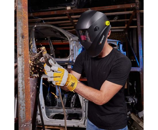 Маска сварщика с автоматическим светофильтром Хамелеон АСФ 400 KRANZ KR-16-0796 – изображение 3