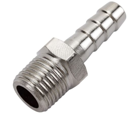 Штуцер елочка 8 мм - наружная резьба 1/4" Pegas pneumatic 4002 – изображение 4