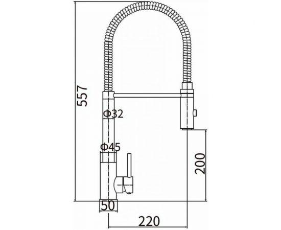 Смеситель для кухни FASHUN A54111-7 – изображение 2