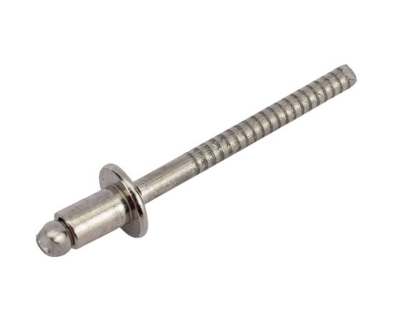 Вытяжная нержавеющая заклепка со стандартным бортиком KREPFIELD 4x6 мм, ART 9052, А2, 50 шт. 9052ЗАКЛЕПКА4Х6А2-50 – изображение 4