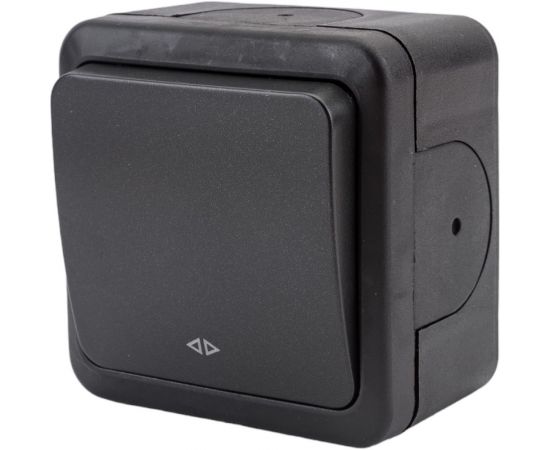 Проходной переключатель NE-AD 10А, 250В, MULTIMA, Черный 92-53-51 – изображение 2