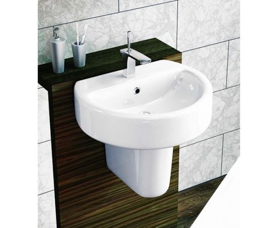 Умывальник Sanita Luxe Best 55 без крепления 00013137 BSTSLWB01 – изображение 9