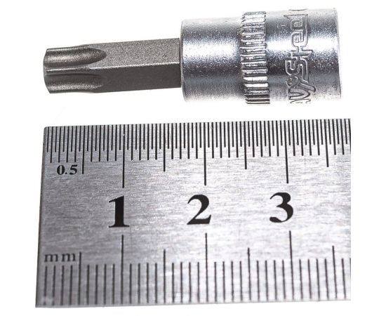 Головка со вставкой TORX (T40; 1/4DR) AV Steel AV-507440 – изображение 2